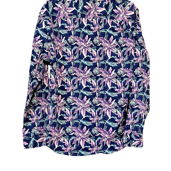 Tommy Bahama Siesta Key Night Flower Shirt Button Up Long Sleeves Multi M S NWT - Picture 7 of 11